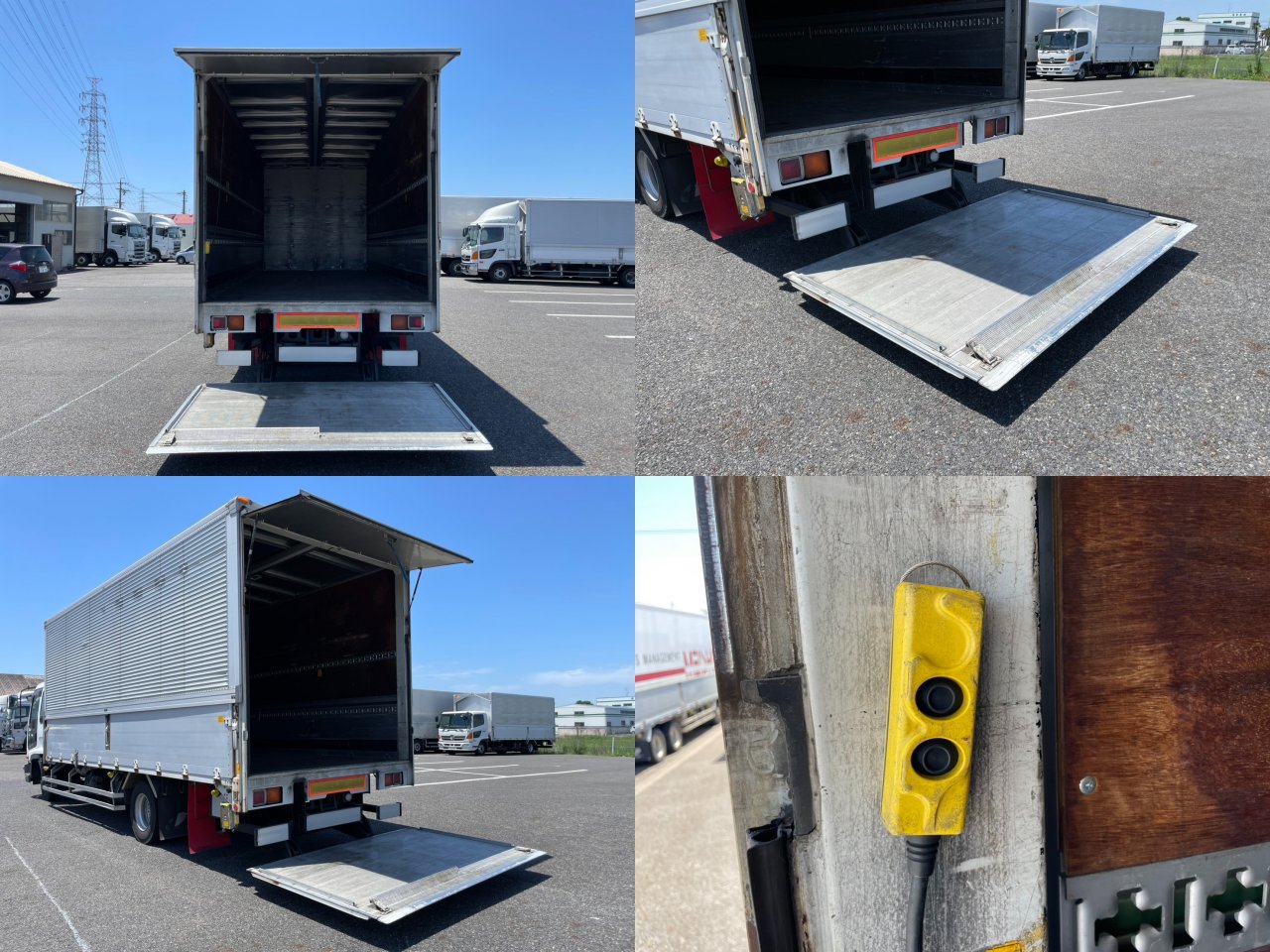 いすゞ 中型ワイド フォワード アルミウィング PA-FRR34L4